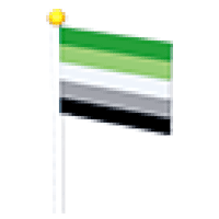 Aromantic Flag - Uncommon from Pride Event 2022